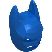 10113 - Mask, Batman Cowl [Plain] - Blue