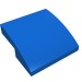 15068 - Slope Curved 2 x 2 x 2/3 - Blue