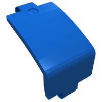 24116 - Technic Panel Curved and Bent 6 x 3 - Blue