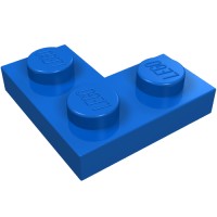 2420 - Plate 2 x 2 Corner - Blue