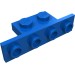 2436 - Blue - Bracket 1 x 2 - 1 x 4 [Square Corners]