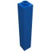 2453a - Blue - Brick 1 x 1 x 5 with Blocked Open or Hollow Stud