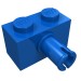 2458 - Blue - Brick Special 1 x 2 with Pin