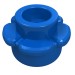 24866 - Plant, Flower, Plate Round 1 x 1 with 5 Petals - Blue