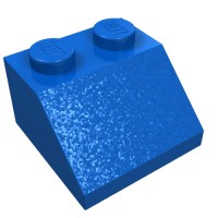3039 - Slope 45Â° 2 x 2 - Blue