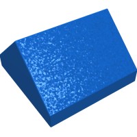 3043 - Slope 45Â° 2 x 2 Double - Blue