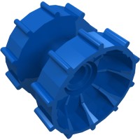 32007 - Technic Tread Hub - Blue