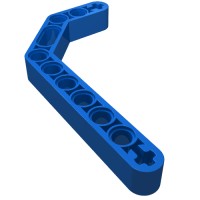 32009 - Technic Beam 1 x 11.5 Double Bent Thick - Blue