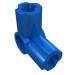 32014 - Blue - Technic Axle and Pin Connector Angled #6 - 90Â°