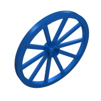 33212 - Wheel Wagon Giant (56mm D., 7 studs Dia.) - Blue
