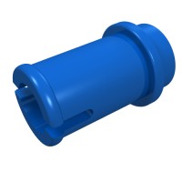 4274 - Technic Pin 1/2 - Blue