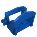 4491b - Blue - Animal / Creature Accessory, Saddle [Two Clips]
