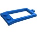 4587 - Blue - Animal / Creature Accessory, Horse Hitching, with 1 x 2 Studs, Hinge [2 Fingers]
