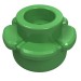 24866 - Plant, Flower, Plate Round 1 x 1 with 5 Petals - Bright Green