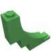 30099 - Bright Green - Brick Arch 1 x 5 x 4 Inverted