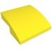 15068 - Vibrant Yellow - Slope Curved 2 x 2 x 2/3