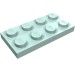 3020 - Aqua - Plate 2 x 4