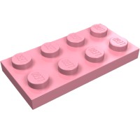 3020 - Plate 2 x 4 - Pink