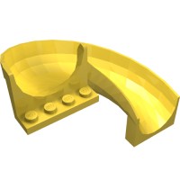 11267 - Slide Curved 180Â° - Yellow