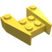 2399 - Yellow - Wedge 3 x 4 [No Stud Notches]