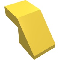 28192 - Slope 45Â° 2 x 1 with 2/3 Inverted Cutout and no stud - Yellow