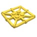 30094 - Yellow - Plate Special 2 x 2 with Bar Frame Square