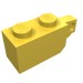30364 - Yellow - Hinge Brick 1 x 2 Locking with 1 Finger Vertical End