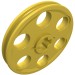 4185 - Technic Wedge Belt Wheel [aka Pulley] - Yellow
