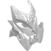 11298 - Large Figure Mask, Frost Beast - White