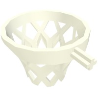11641 - Sports Basketball Net with Axle - White