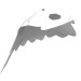 12857 - Neckwear Cape, Serrated Edges - White