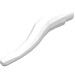 13564 - White - Animal Body Part, Horn (Cattle) / Tentacle / Vine / Branch / Tongue - Long