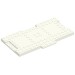 18922 - White - Plate Special 9 x 16 x 2/3 with 1 x 4 Recessed