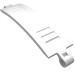 18944 - White - Technic Panel Curved 3 x 13