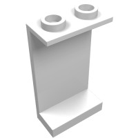2362b - Panel 1 x 2 x 3 [Hollow Studs] - White