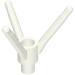 24855 - Plant, Flower Stem with Bottom Bar - White