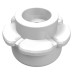 24866 - Plant, Flower, Plate Round 1 x 1 with 5 Petals - White