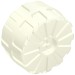 2515 - White - Wheel Hard Plastic Large (54mm D. x 30mm)