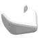 2548 - White - Animal Body Part, Shark Head