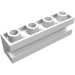2653 - White - Brick Special 1 x 4 with Groove