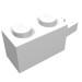 30541 - White - Hinge Brick 1 x 2 Locking with 1 Finger Horizontal End