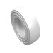 3139 - White - Tyre 14 x 4 Smooth Small Single