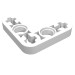 32056 - White - Technic Beam 3 x 3 L-Shape Thin