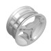 32077 - White - Wheel 70 x 28 mm Futuristic