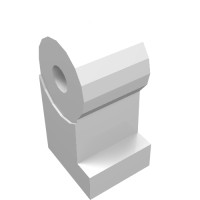3817 - Leg, Left - White
