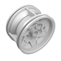 56908 - Wheel 43.2 x 26 Technic Racing Small with 6 Pinholes - White