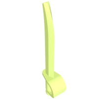 2530 - Weapon Sword / Cutlass - Yellowish Green