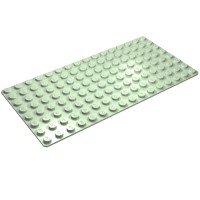 3865 - Baseplate 8 x 16 - Light Green