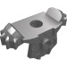 11098 - Minifig Neckwear Armour Breastplate with Shoulder Pads, 1 Front Stud and 2 Back Studs - Flat Silver