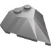 22391 - Flat Silver - Wedge Sloped 4 x 4 Pointed